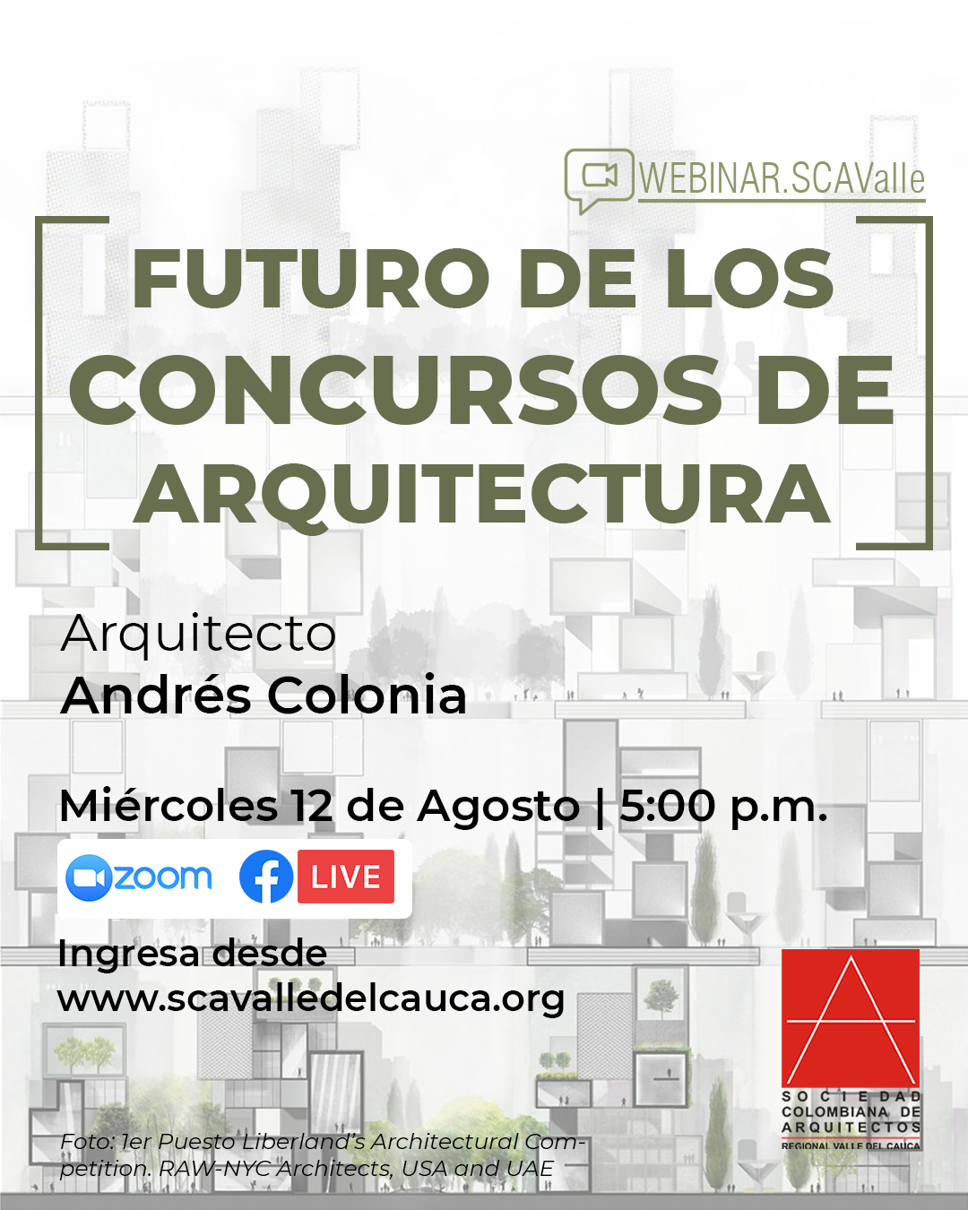 Webinar FUTURO DE LOS CONCURSOS DE ARQUITECTURA