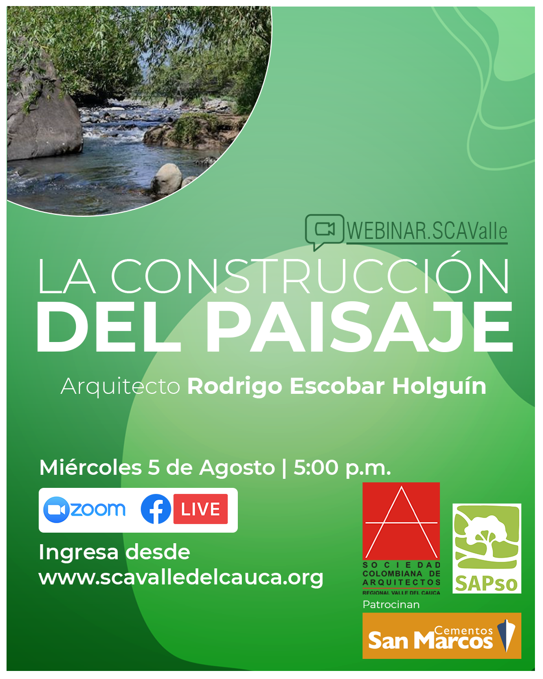 Webinar LA CONSTRUCCIÓN DEL PAISAJE